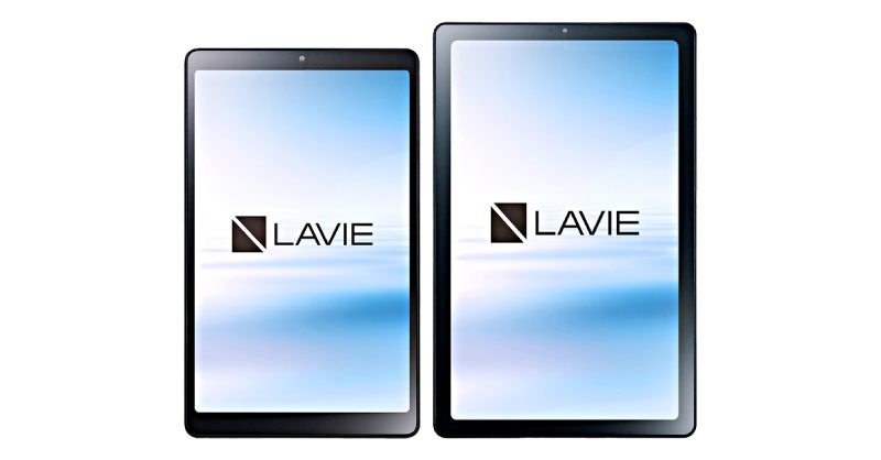 NEC「LAVIE Tab T8 （PC-T0855GAS）」「LAVIE Tab T9 （PC 